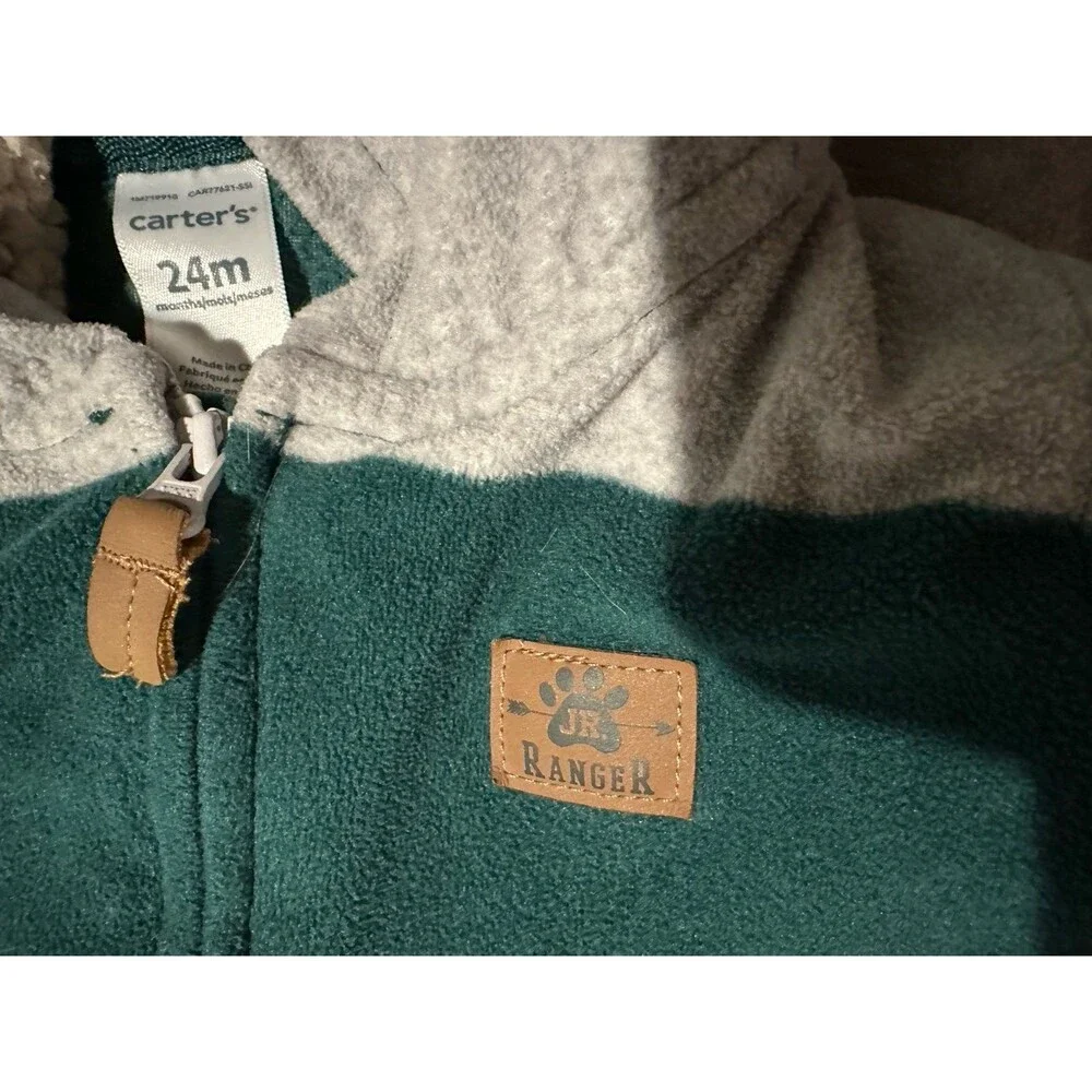 24m carters zipper outfit